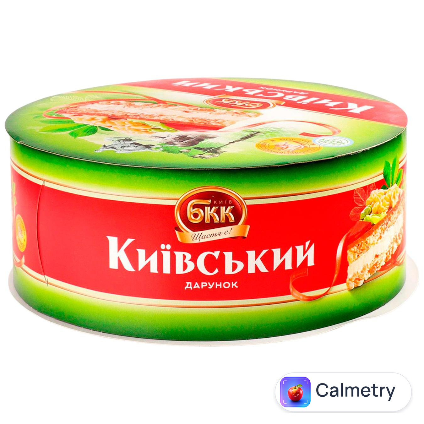Торт БКК Київський дарунок з арахісом 450г