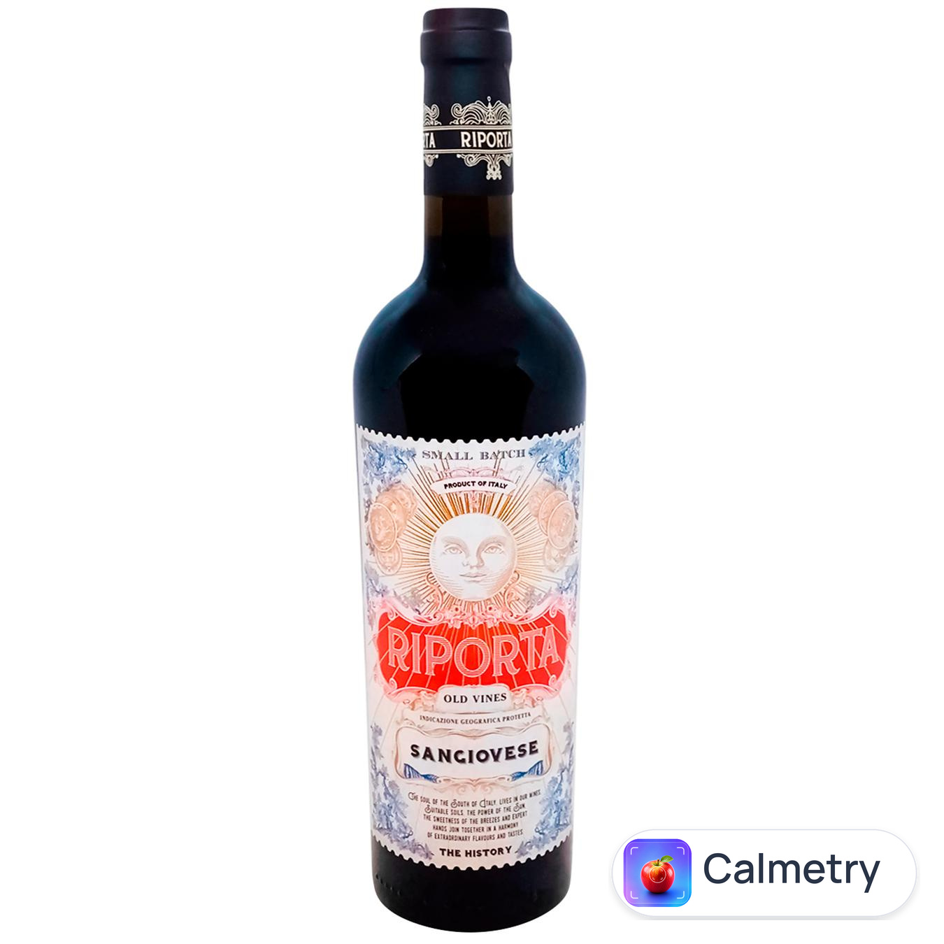 Вино Riporta Sangiovese Terre di Chieti червоне сухе 12,5% 0,75л