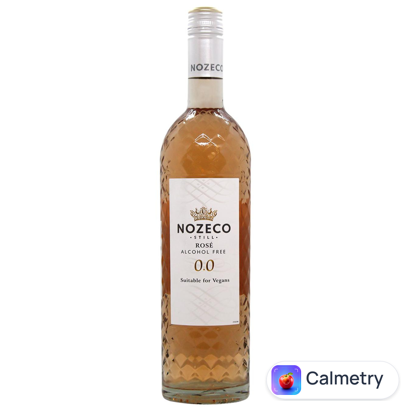 Вино Nozeco Rose Vis Vegan напівсолодке рожеве безалкогольне 0,75л