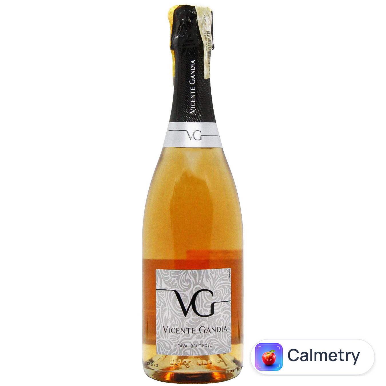 Вино ігристе Vicente Gandia Cava Brut рожеве брют 12% 0.75л