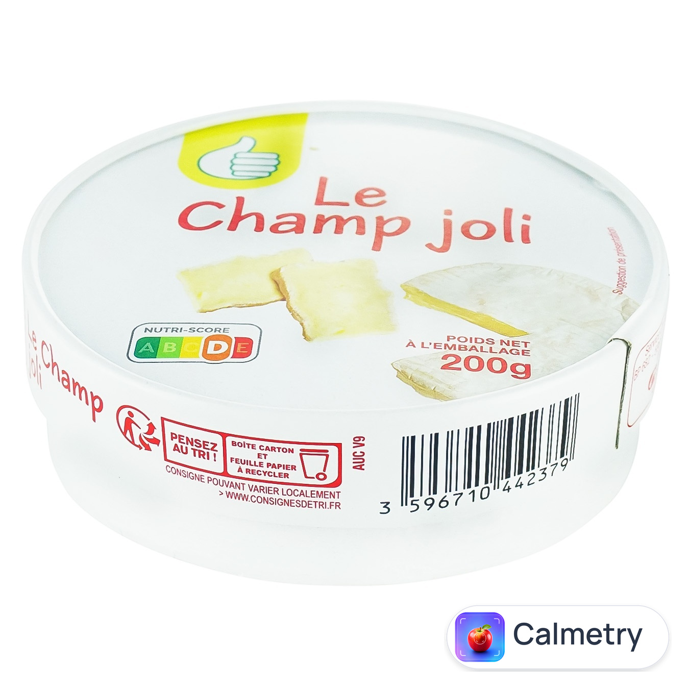 Сир Auchan Pate Molle 49% 200г