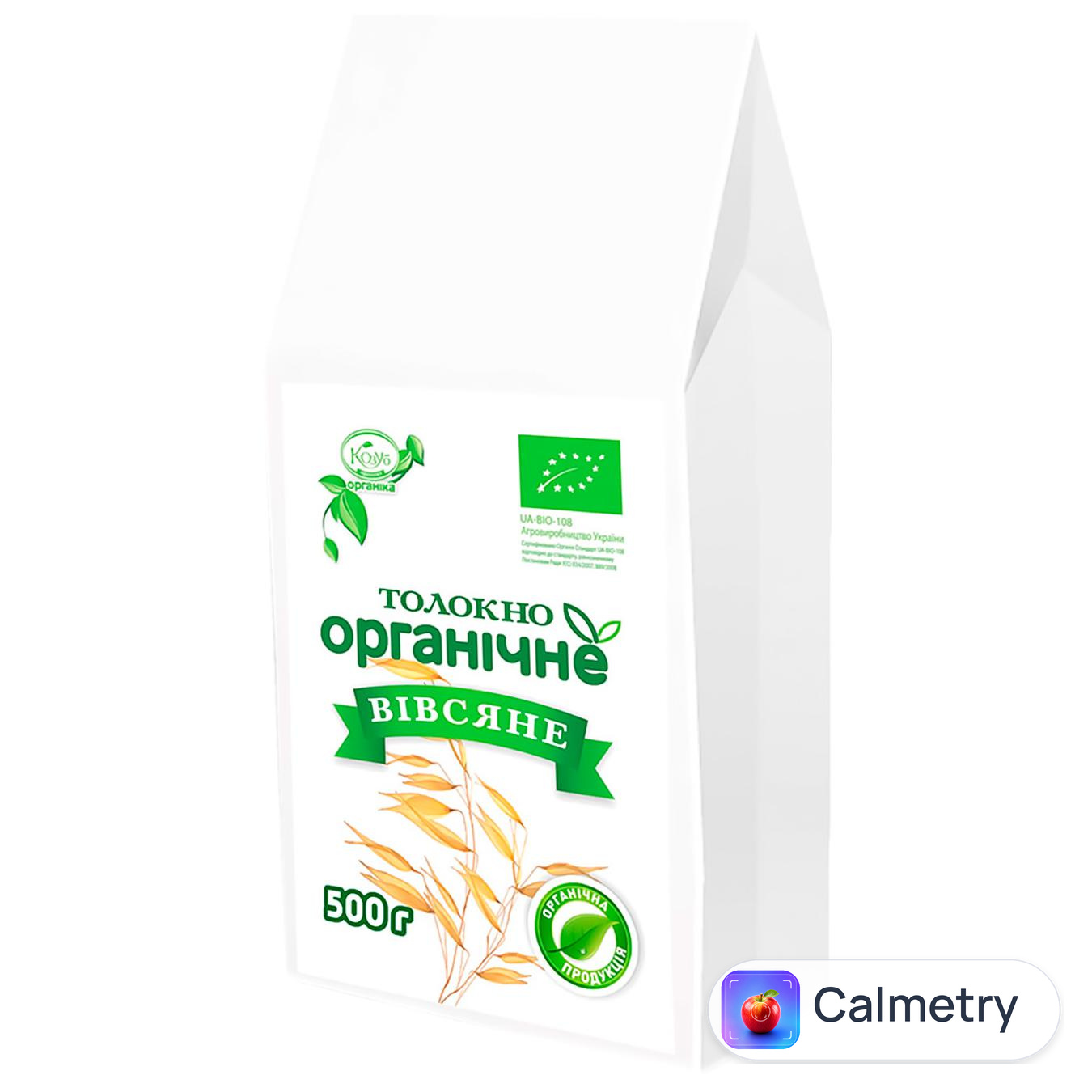 Толокно Козуб Продукт вівсяне органічне 500г — фото продукту