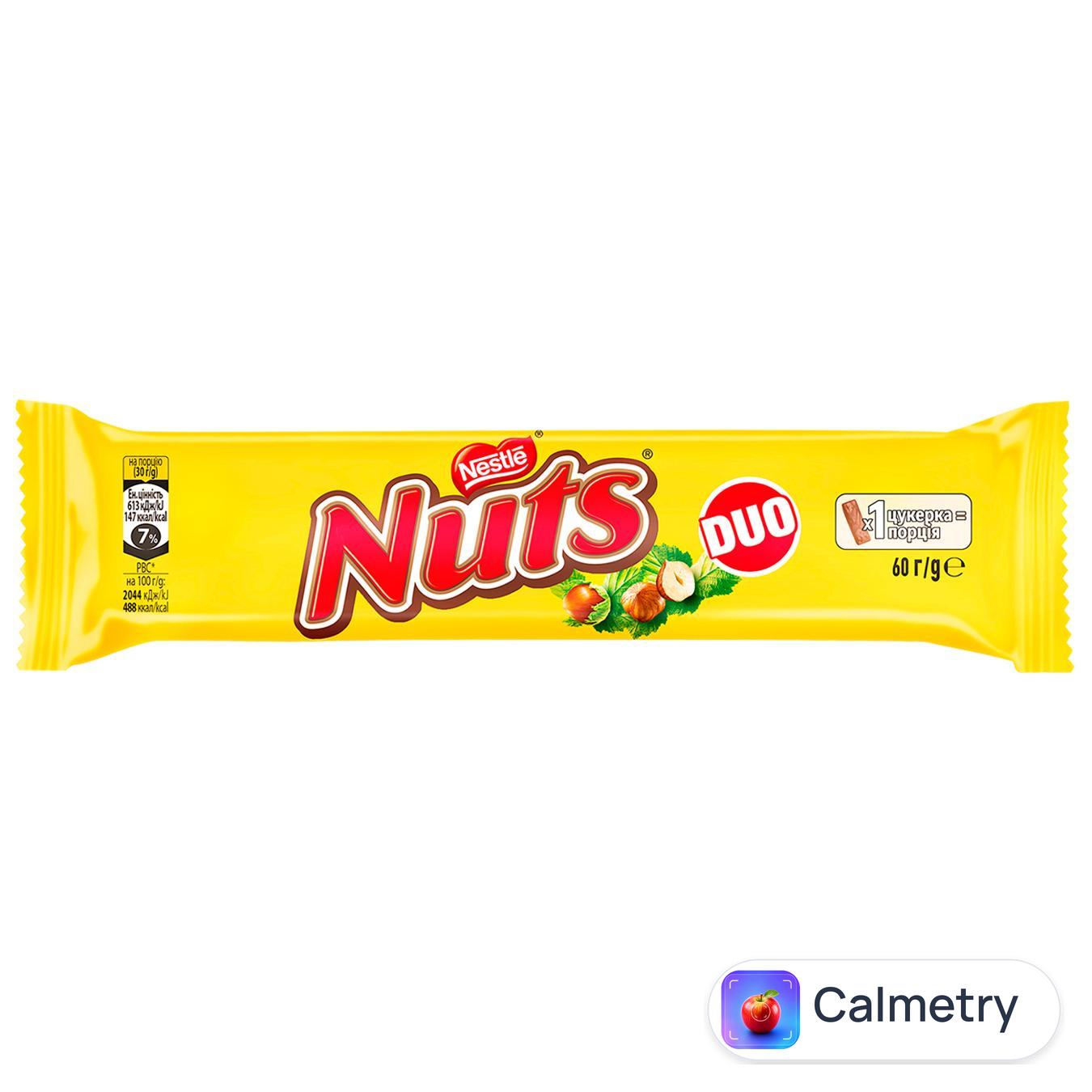 Батончик Nuts Duo 60г