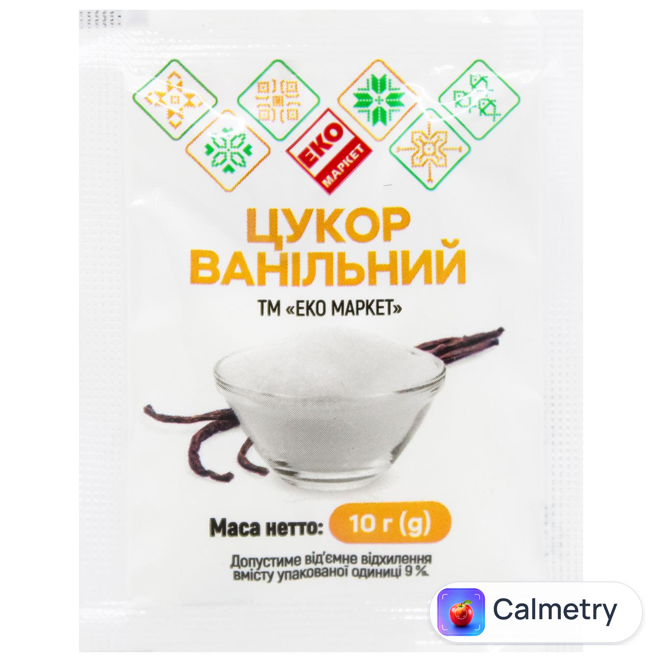 Цукор ванільний Еко Маркет 10г