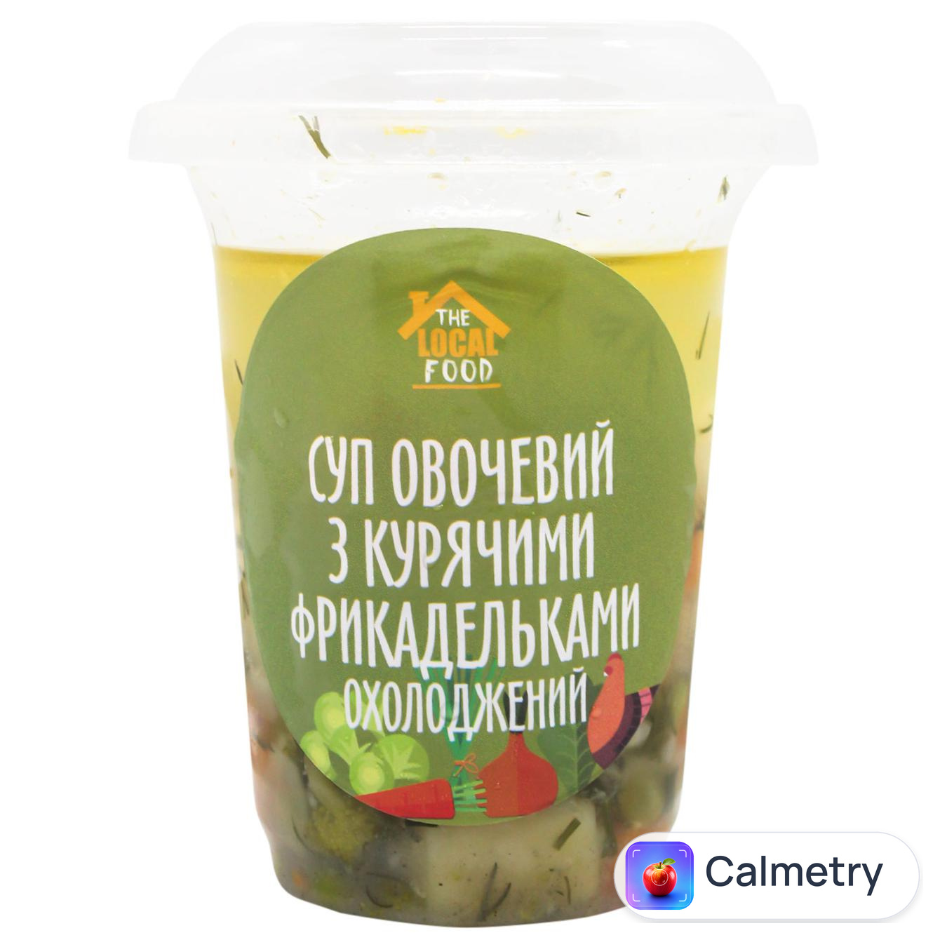 Суп The Local Food овочевий з курячими фрикадельками 300г