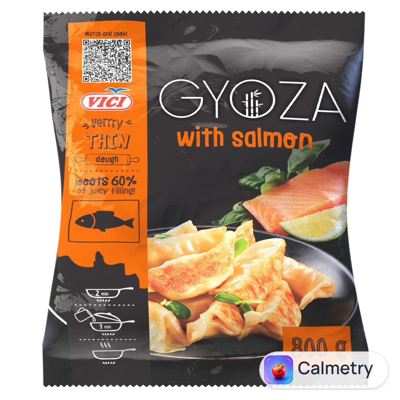 Гіоза Vici Gyoza з сьомгою 800г