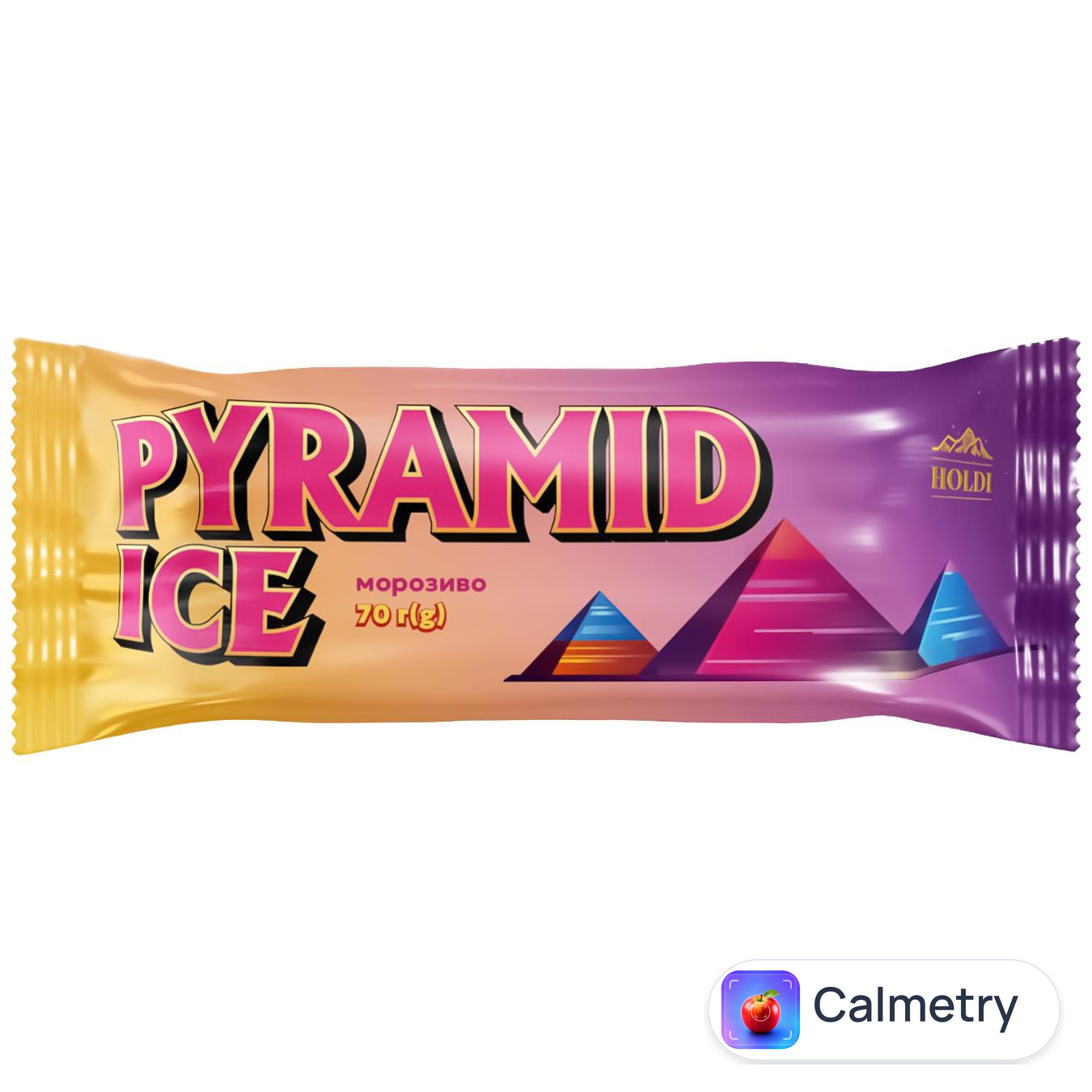 Морозиво Holdi Pyramid Шоколадне-мигдалеве 70г