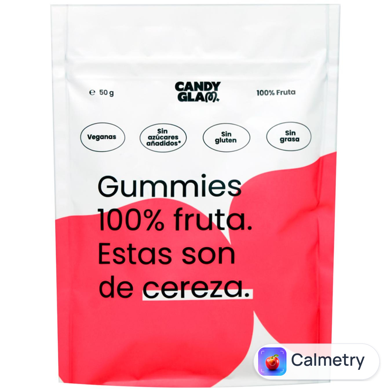 Цукерки Candy Glam желейні зі смаком вишні 50г