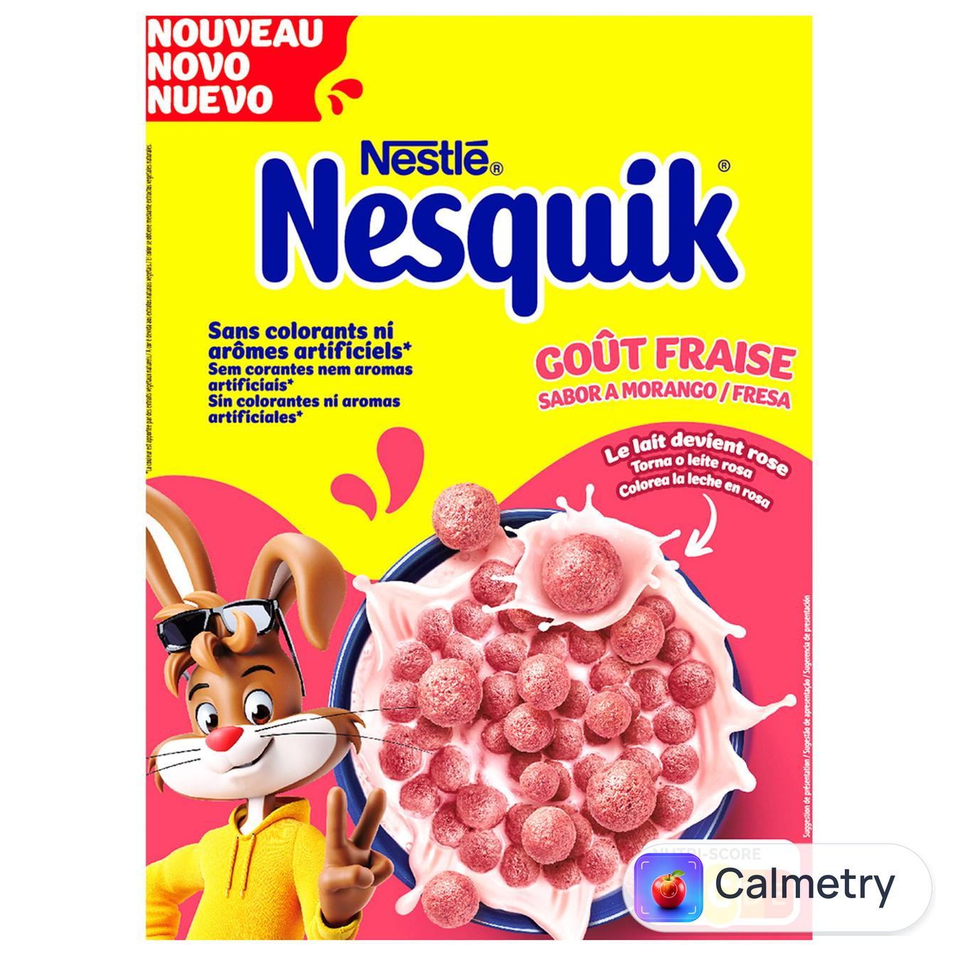 Сніданок сухий Nesquik Strawberry 310г — фото продукту