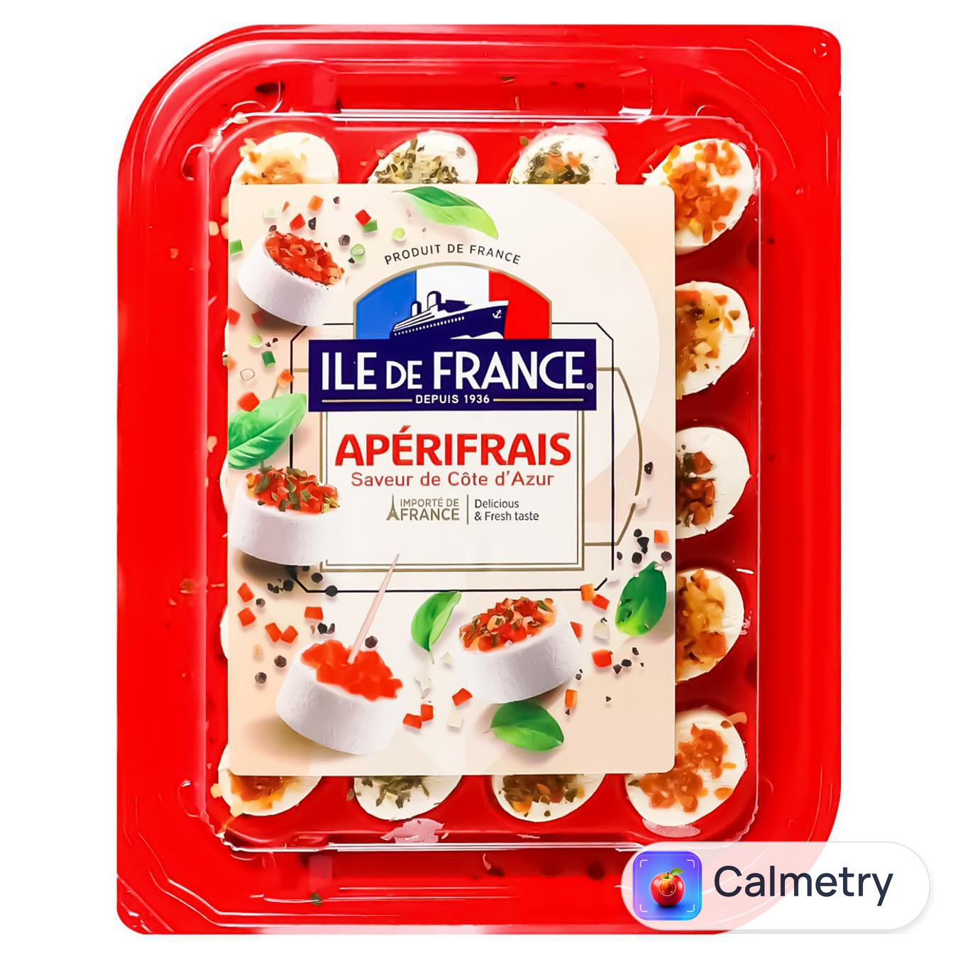 Сир Ile de France Aperifrais Смаки Лазурового берега 100г