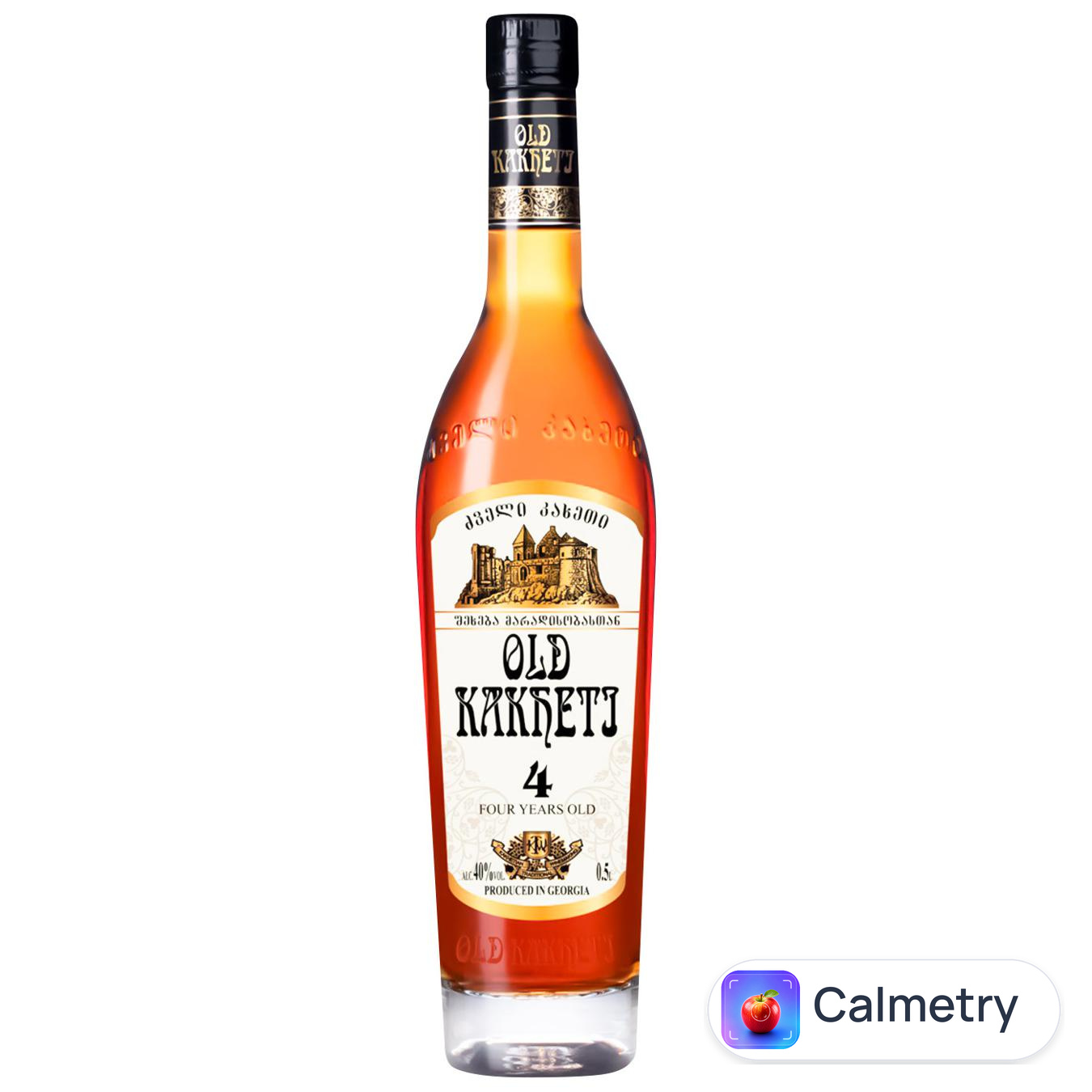 Бренді Старий Кахеті 4 роки 40% 0,5л