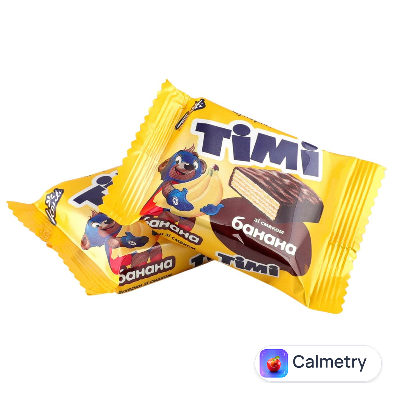Цукерки Konti Тімі зі смаком банану