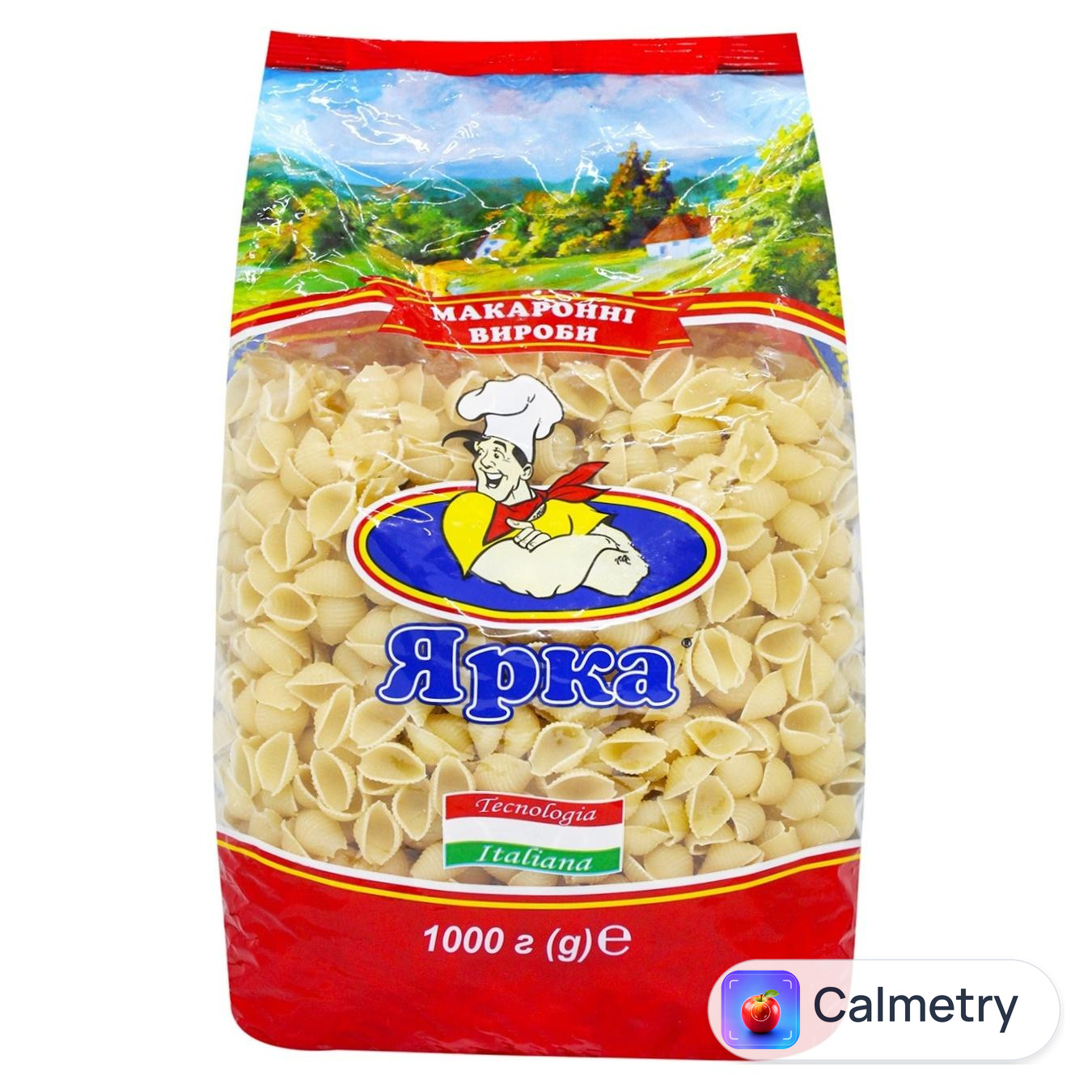 Макаронні вироби Ярка Мушля рифлена 1кг