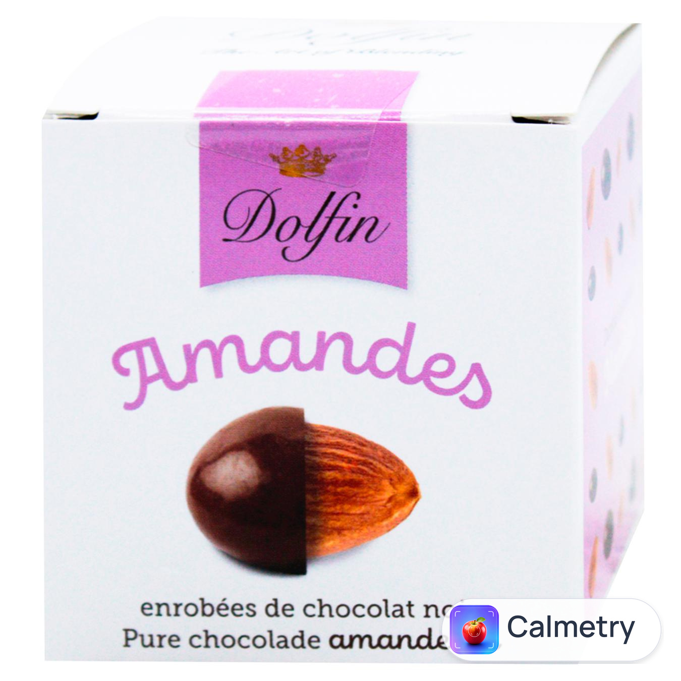 Мигдаль Dolfin в чорному шоколаді 105г
