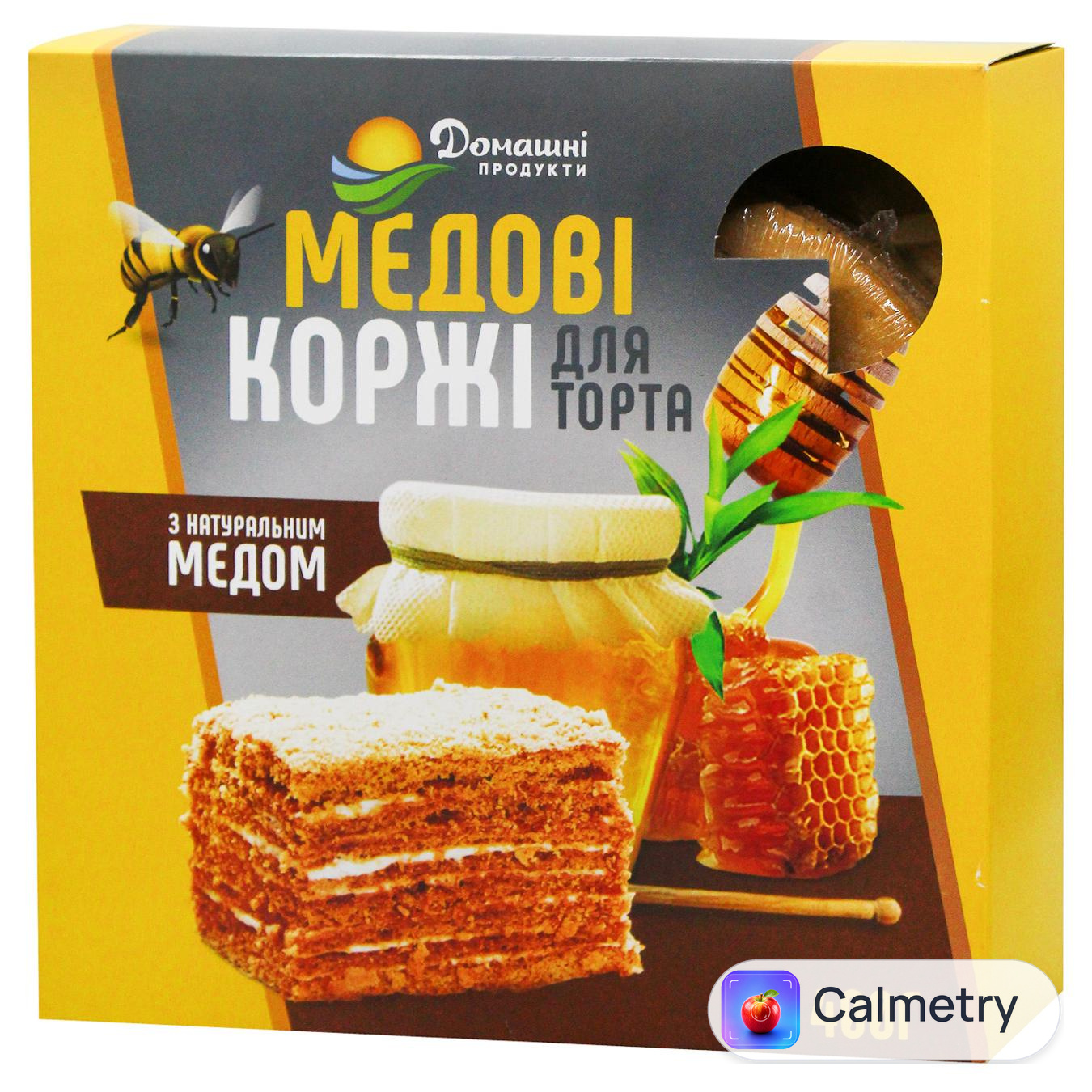 Коржі для торта Домашні Продукти Медові 400г — фото продукту