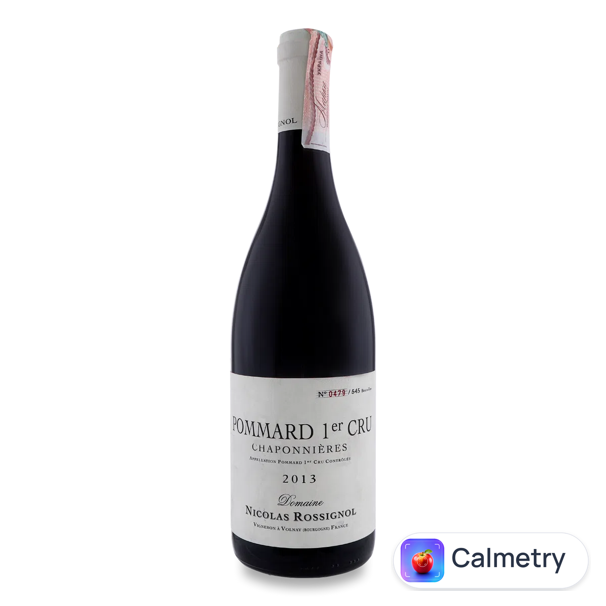 Вино Nicolas Rossignol Pommard 1er Cru Chaponnieres 2013 0,75л