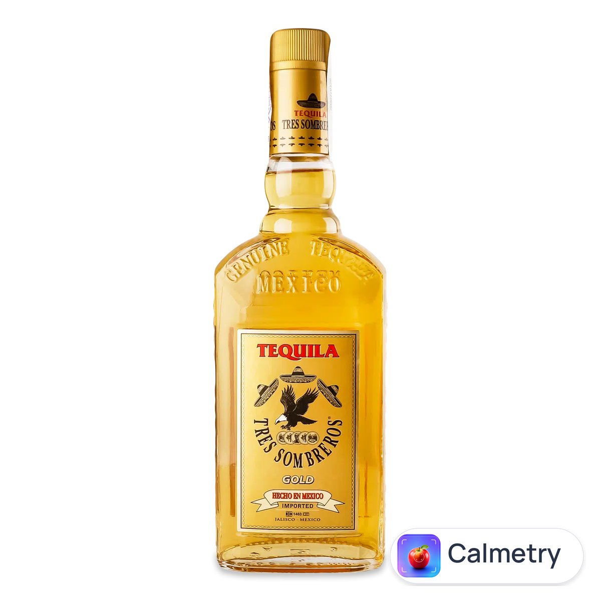 Текіла Tres Sombreros Gold 0,5л