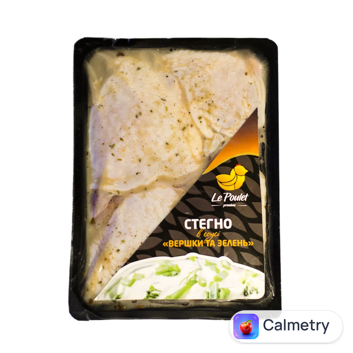 Стегно куряче Le Poulet в соусі вершки та зелень