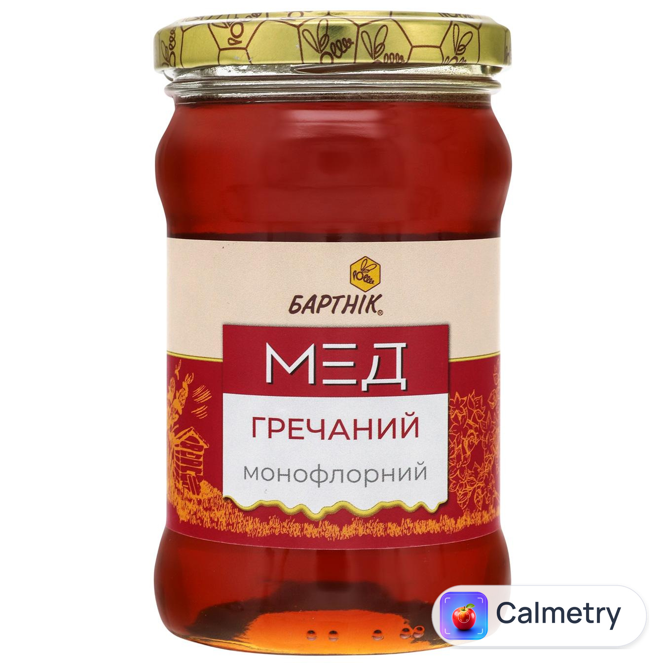 Мед квітковий гречаний 400г Бартнік