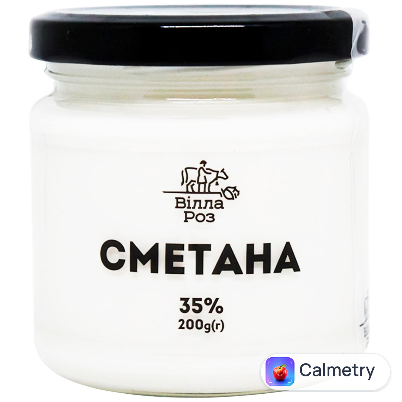 Сметана Вілла Роз 35% 200мл