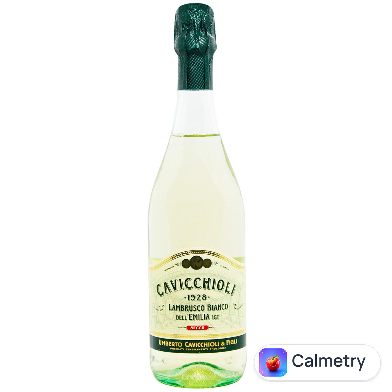 Вино ігристе Cavicchioli Lambrusco Bianco Emilia біле сухе 8,5% 0,75л