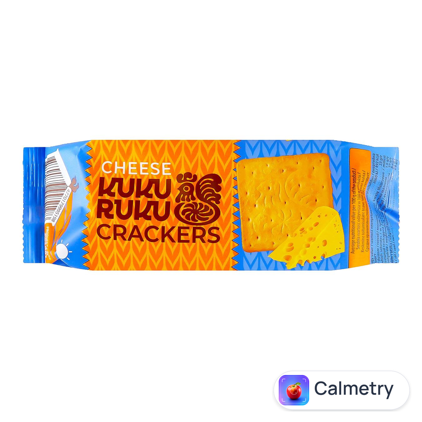 Крекер Kuku Puku з сиром 70г