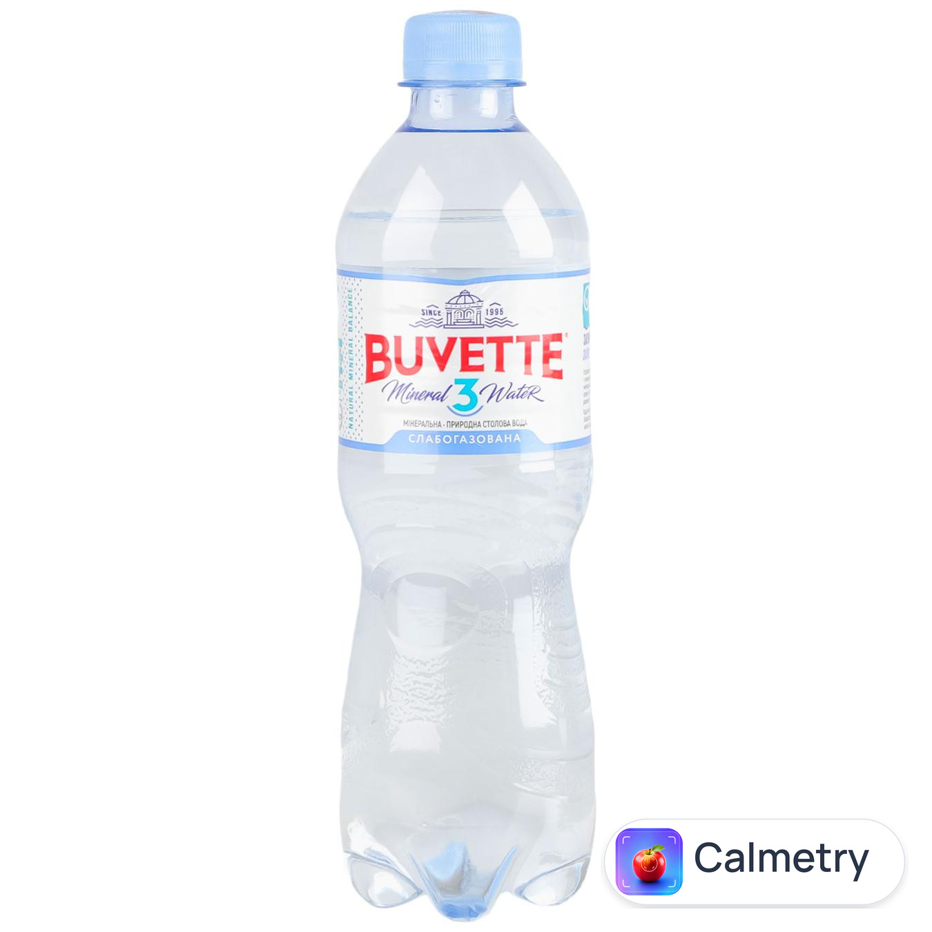 Вода мінеральна Buvette Vital №3 слабогазована 0,5л
