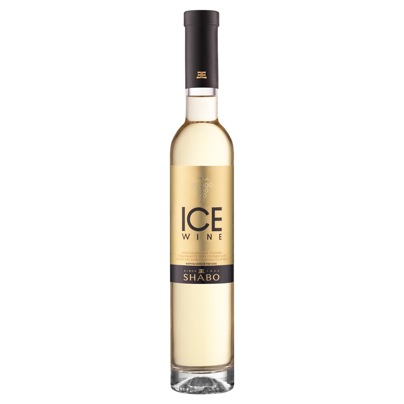 Вино Shabo Ice Wine біле солодке 12% 0,375л — фото продукту