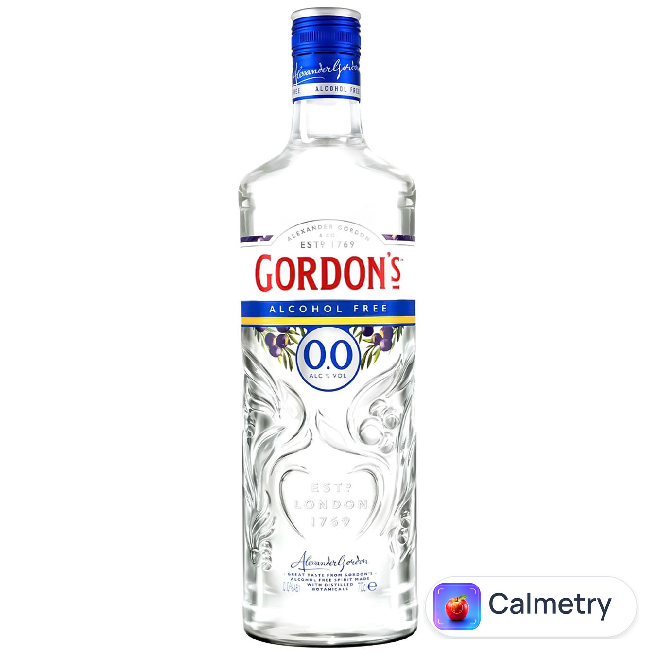 Джин Gordon's безалкогольний 0,7л — фото продукту