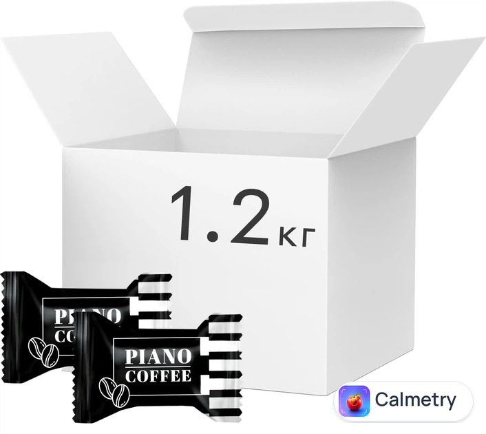 Упаковка цукерок Chocoboom Piano coffee 1.2 кг