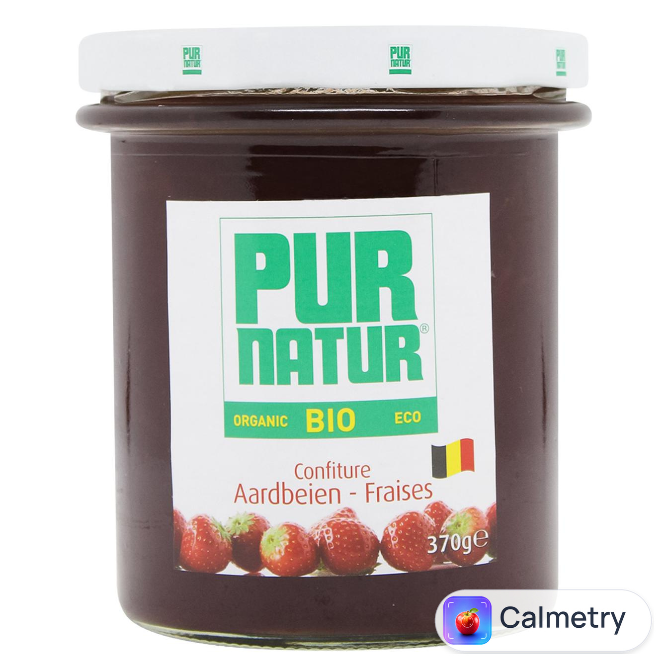 Джем PurNatur полуничний 370г