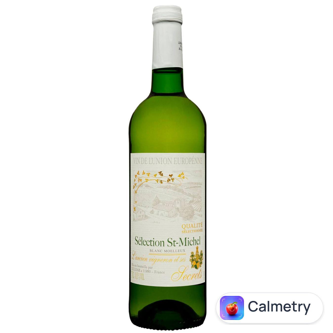 Вино Selection St-Michel напівсолодке біле 10,5% 0,75л