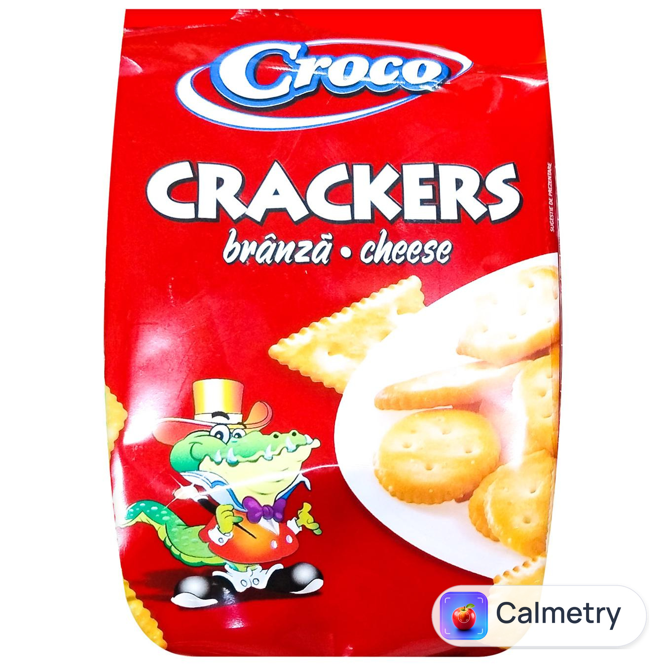 Крекер Croco зі смаком сиру 100г — фото продукту