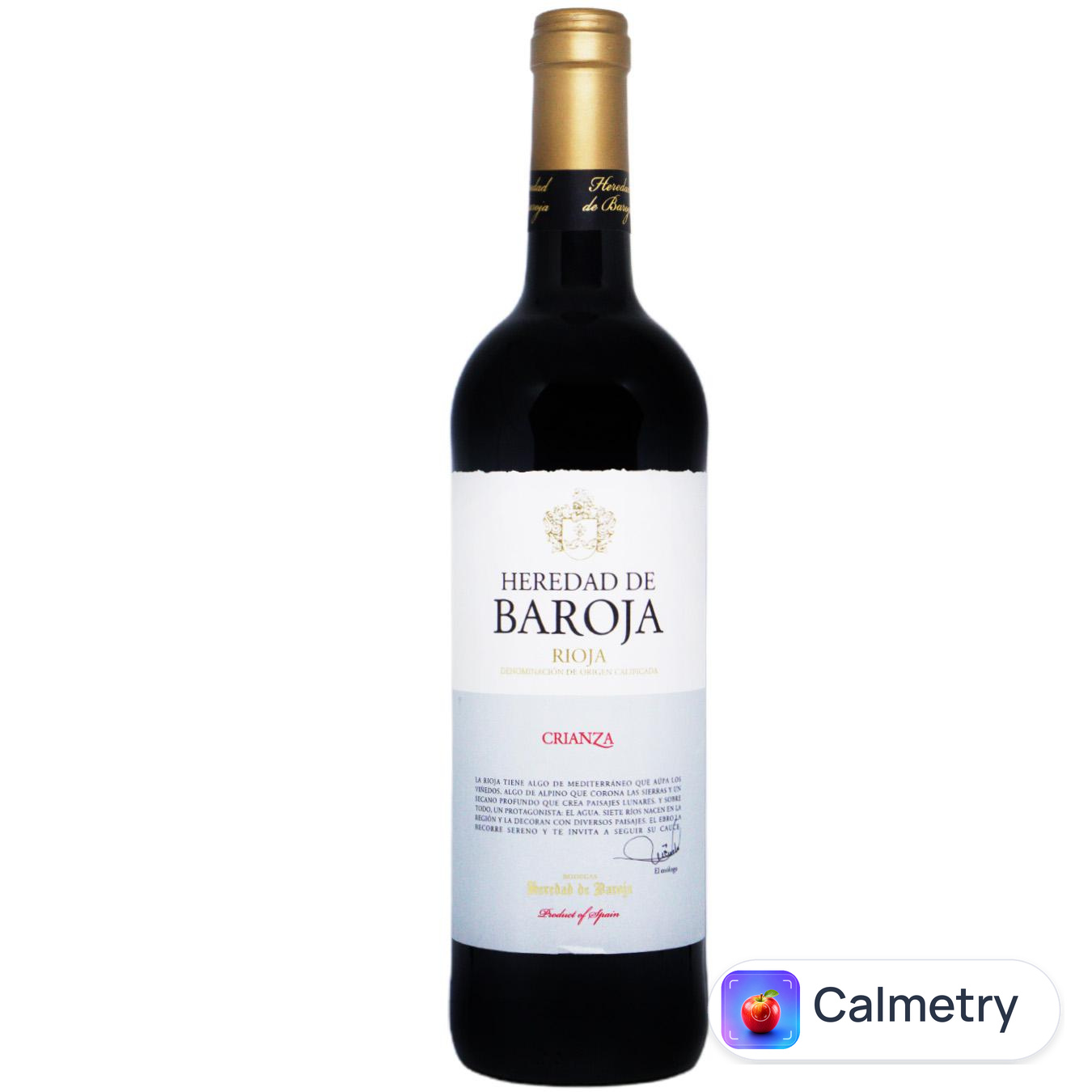 Вино Heredad de Baroja Crianza червоне сухе 13,5% 0,75л