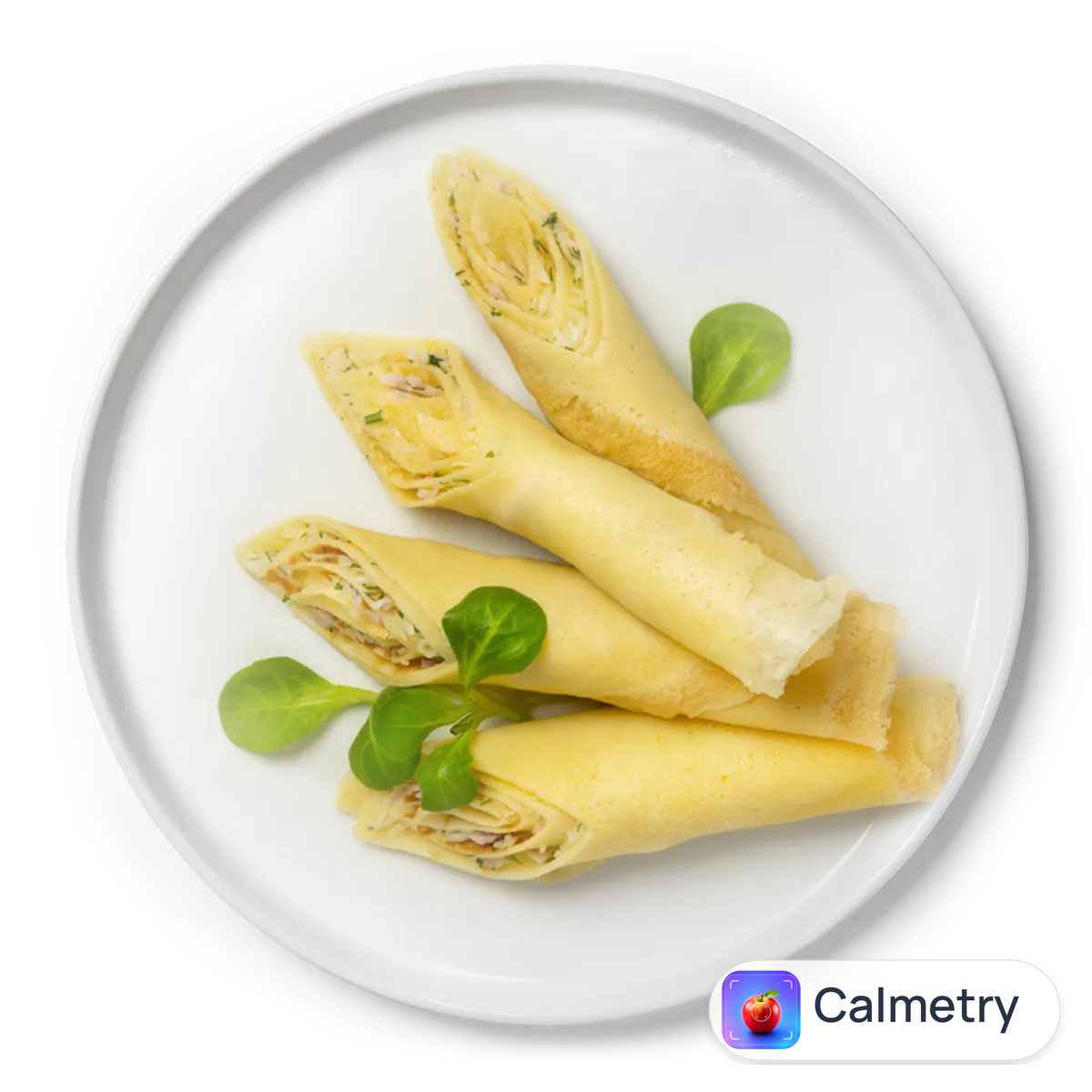 Млинці з шинкою та сиром