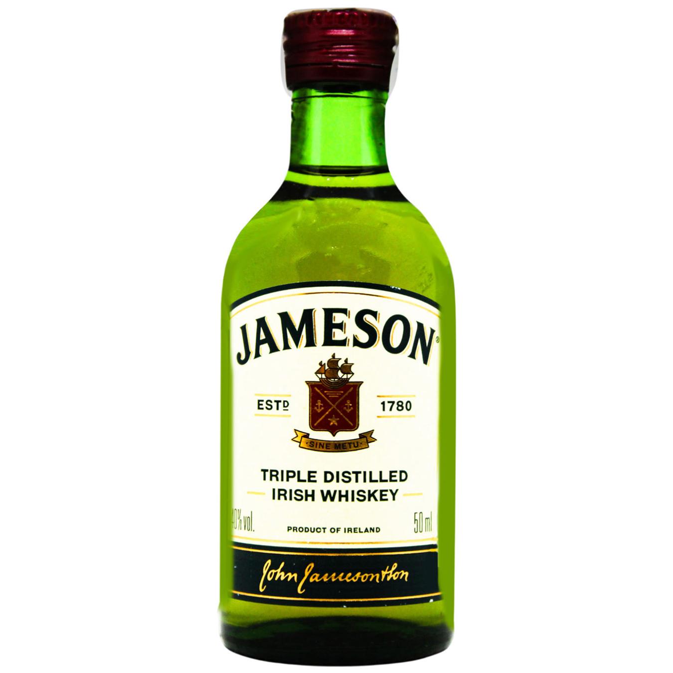 Віскі Jameson 40% 50мл — фото продукту