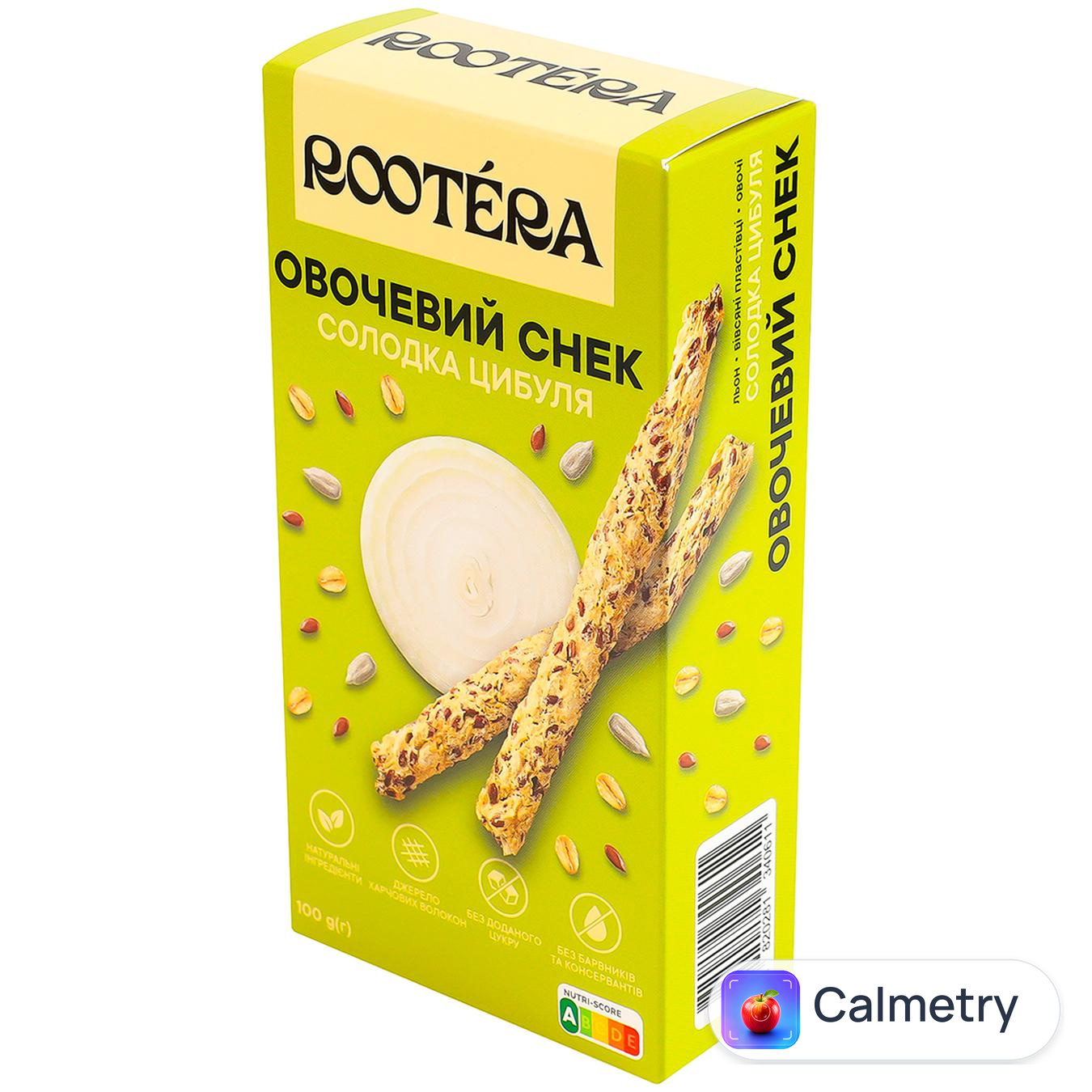 Снек овочевий Rootera Солодка цибуля 100г