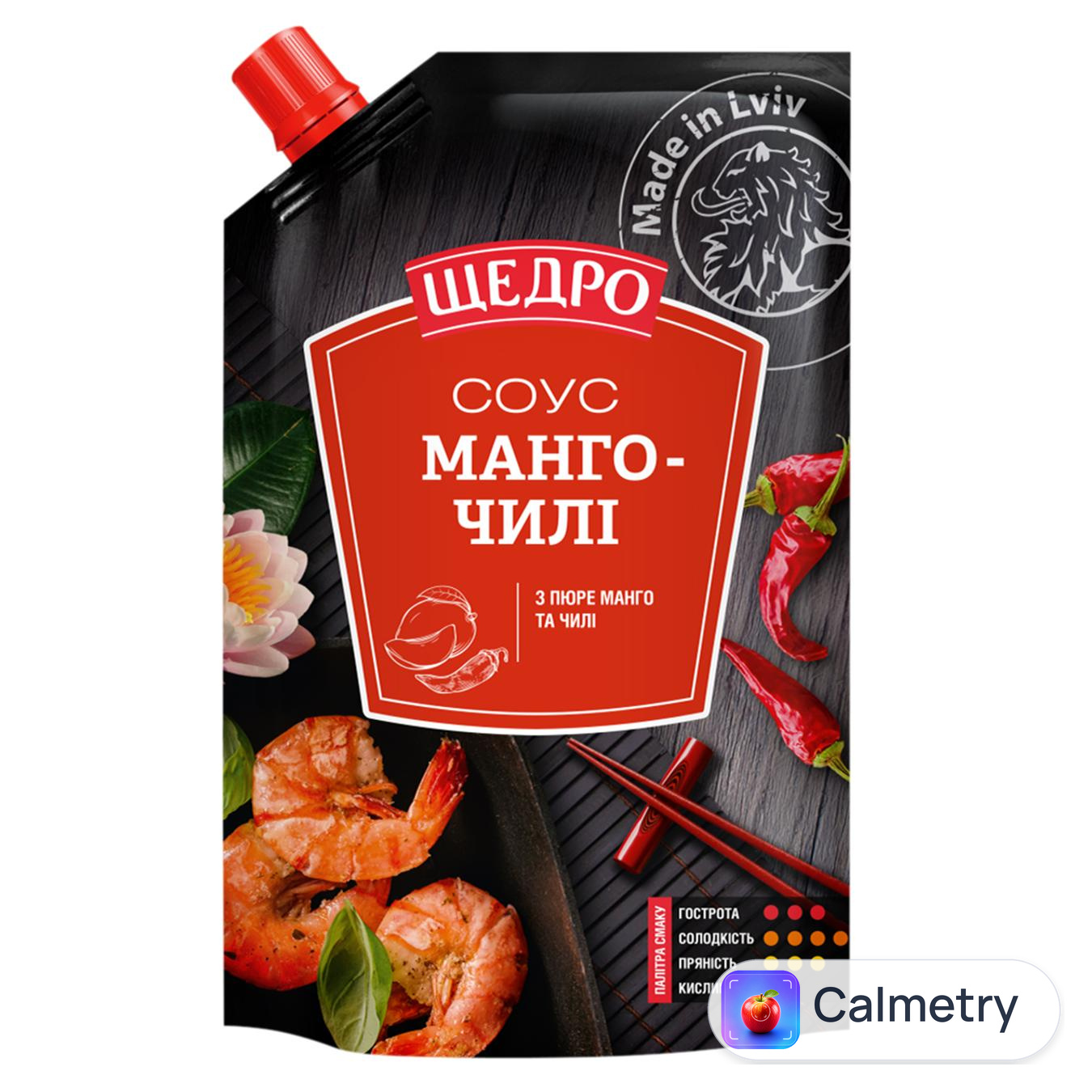 Соус Щедро Манго-чилі 200г — фото продукту