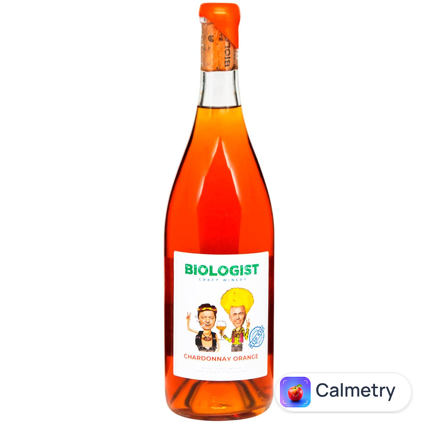 Вино Biologist Chardonnay Orange рожеве сухе 13% 0,75л