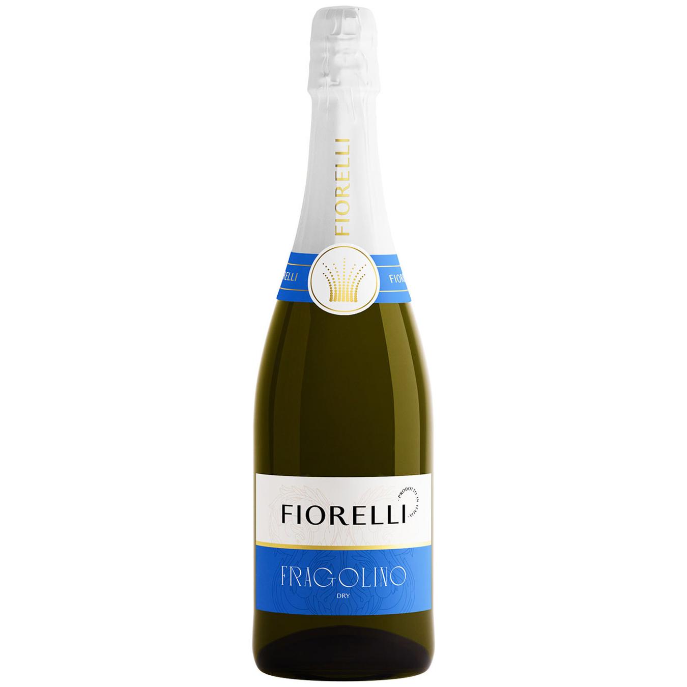 Напій ароматизований Fiorelli Fragolino Dry на основі вина 7% 0,75л — фото продукту