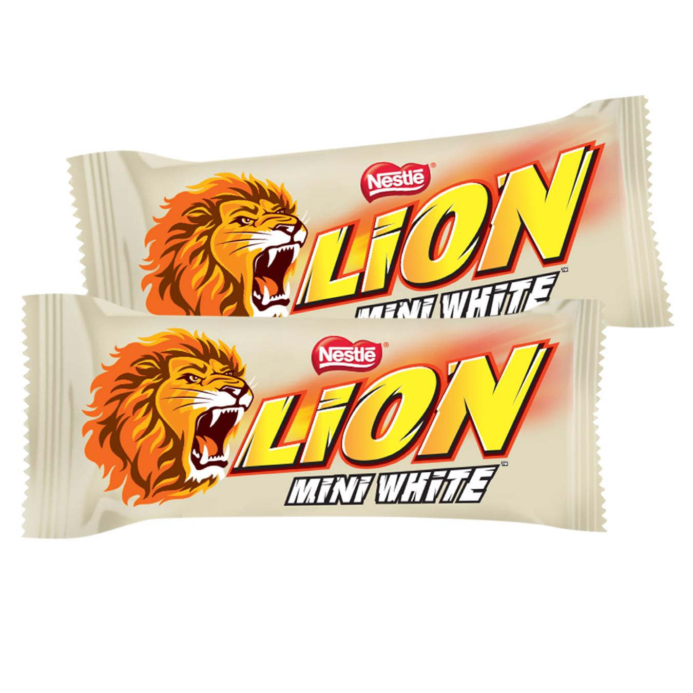 Цукерки NESTLÉ® LION® Mini White — фото продукту