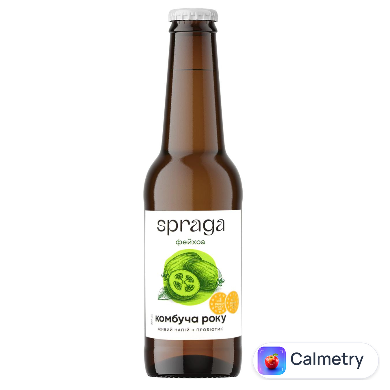 Комбуча Spraga фейхоа 0,33л — фото продукту