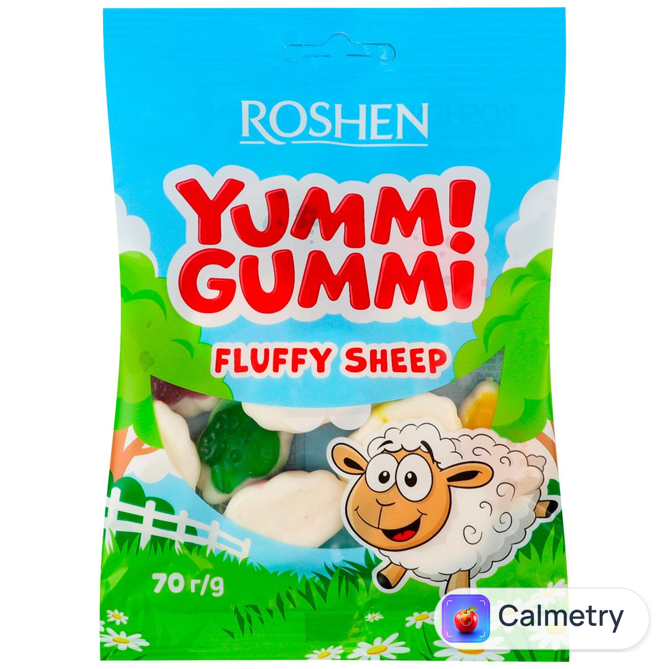 Цукерки Roshen Yummi Gummi Fluffy Sheep 70г