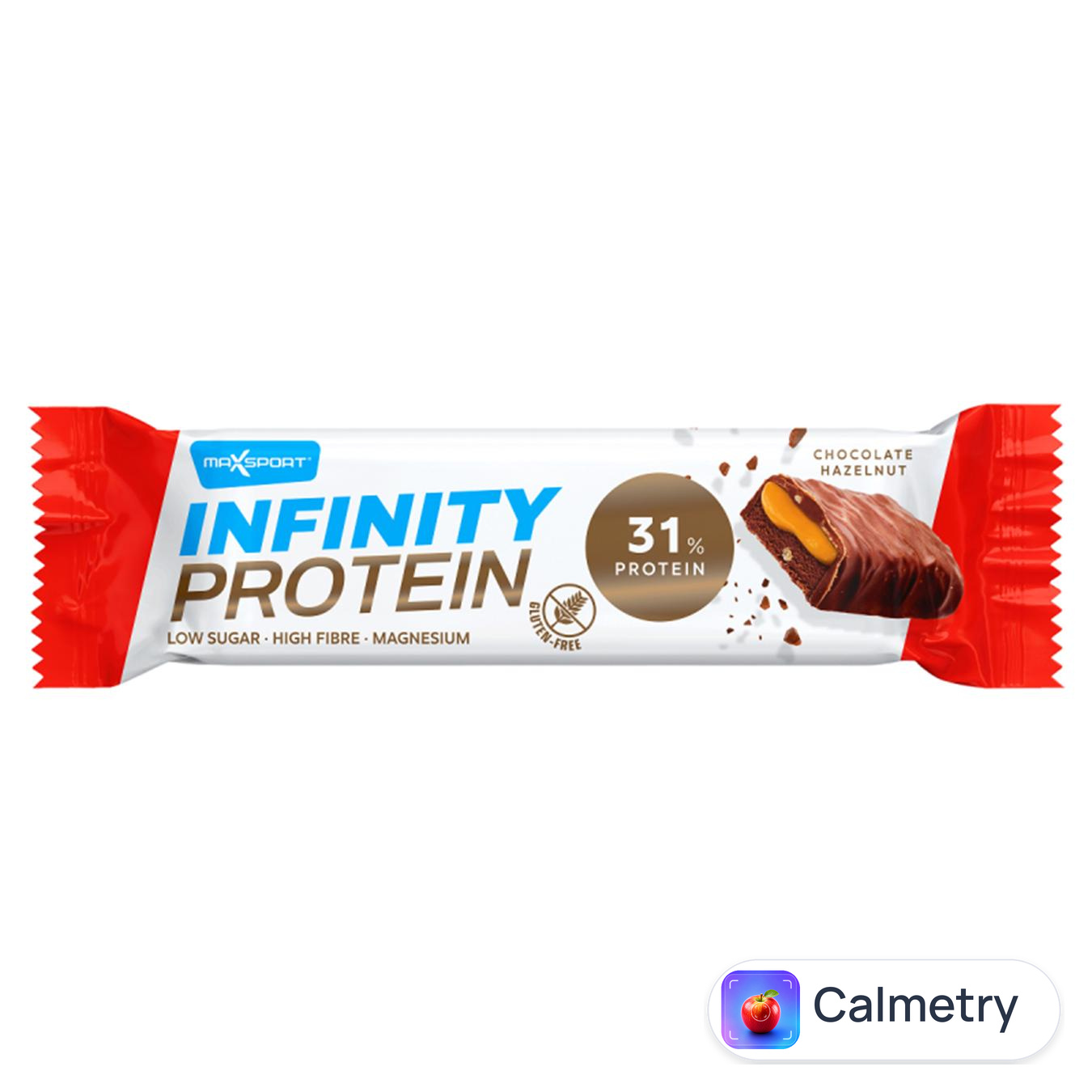 Батончик протеїновий Maxsport Infinity Шоколад 56г — фото продукту