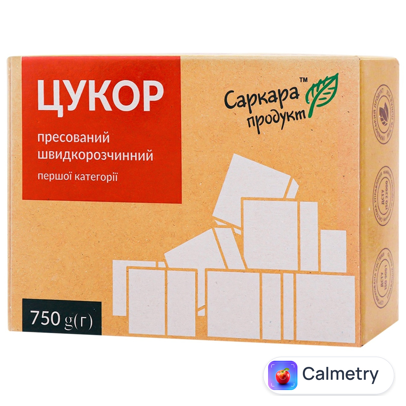 Цукор Саркара Продукт пресований 750г