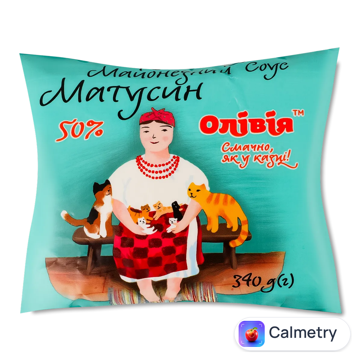Соус «Олівія» «Матусин» майонезний 50% 340г