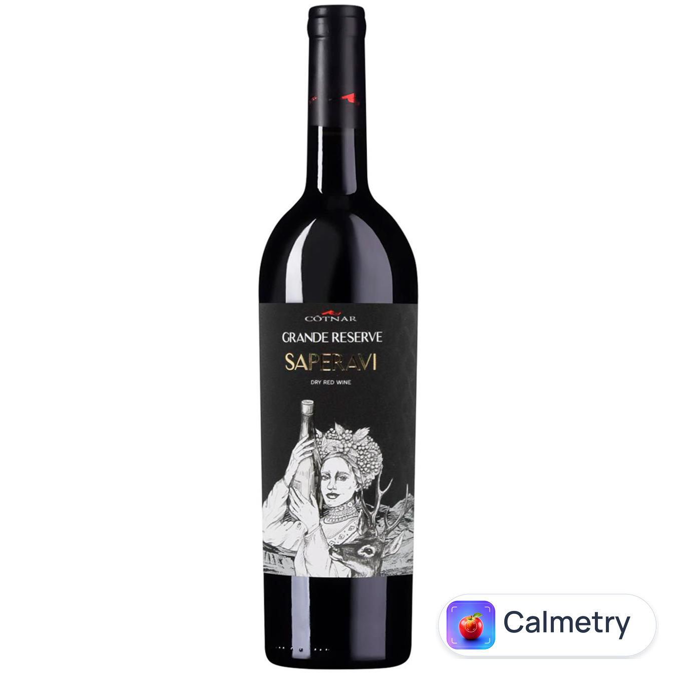 Вино Cotnar Grande Reserve Сапераві червоне сухе 13% 0,75л