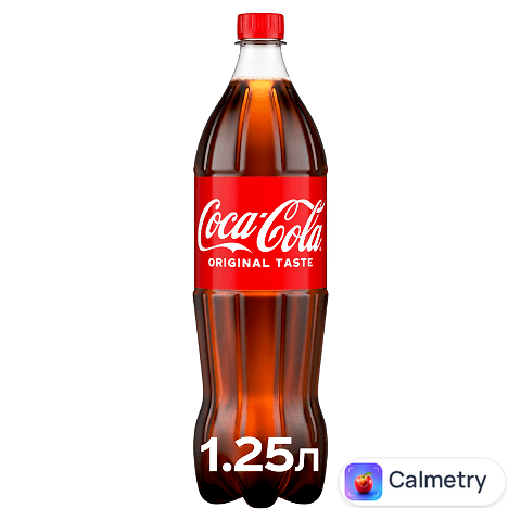 Напій Coca-Cola безалкогольний сильногазований, 1,25л