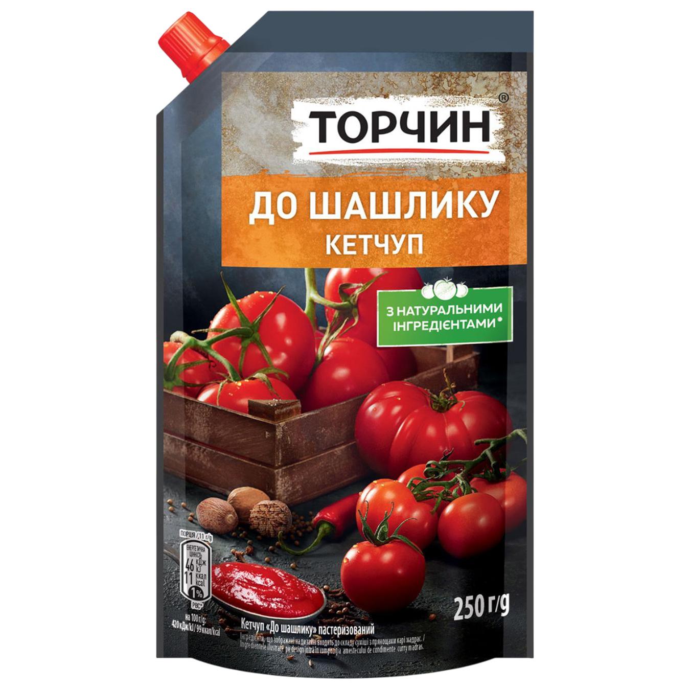 Кетчуп ТОРЧИН® До шашлику 250г — фото продукту