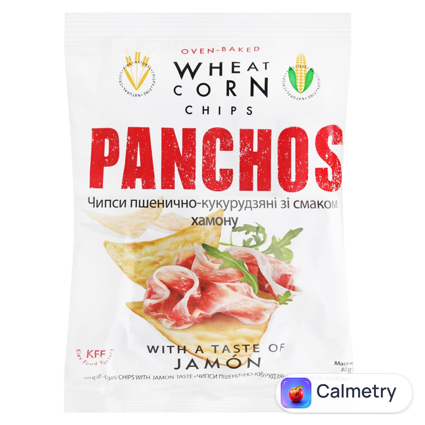 Чипси Panchos пшенично-кукурудзяні зі смаком хамону 82г — фото продукту
